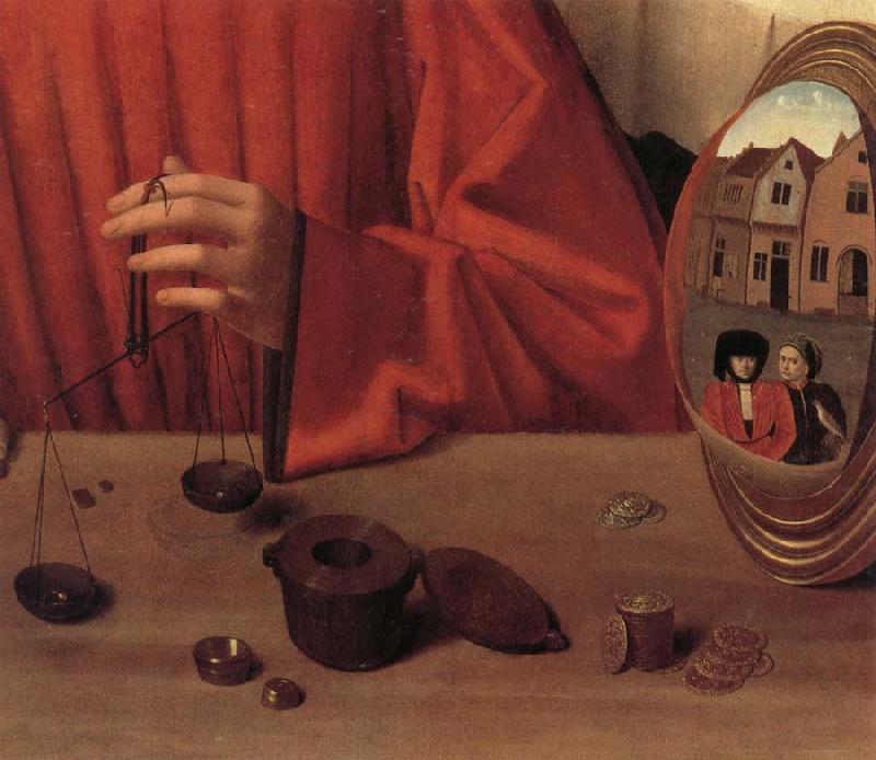 Petrus Christus Details of St.Eligius oil painting picture